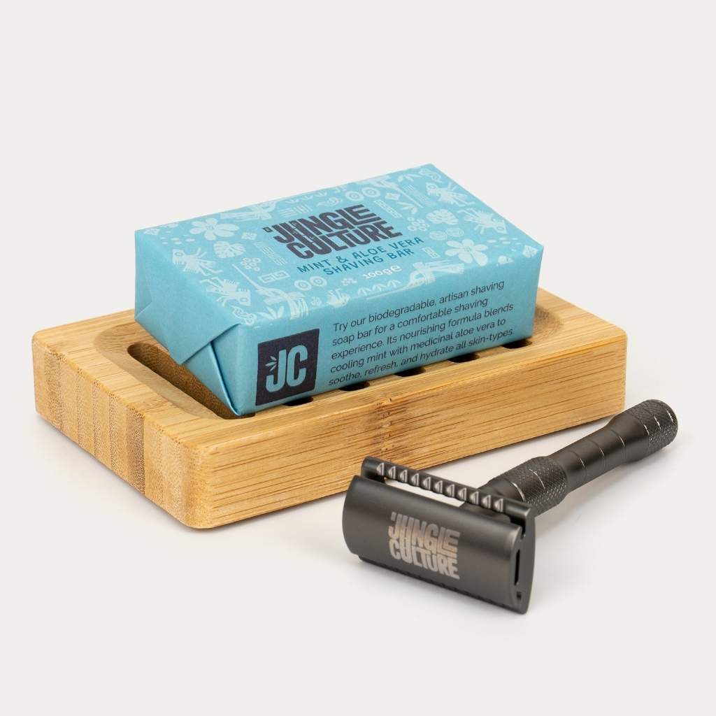 Plastic Free Shaving Soap Bars Solid Natural 100g Zero Waste - Rosetta Creative Boutique